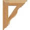 Ekena Millwork Funston Traditional Rough Sawn Bracket, Western Red Cedar, 4"W x 18"D x 22"H BKT04X18X22FST01RWR - alternate 3